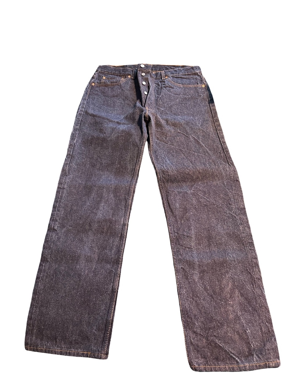 Levi's Dark Blue 501 Bootcut Jeans